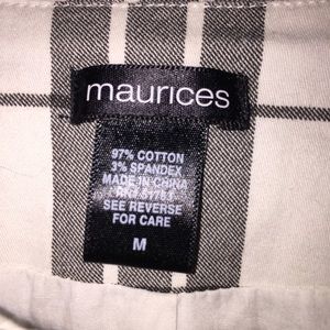 Maurices Jackets & Coats - Maurices Black White Plaid Button Up Jacket Size M Maurices Jackets & Coats - Maurices Black White Plaid Button Up Jacket Size M